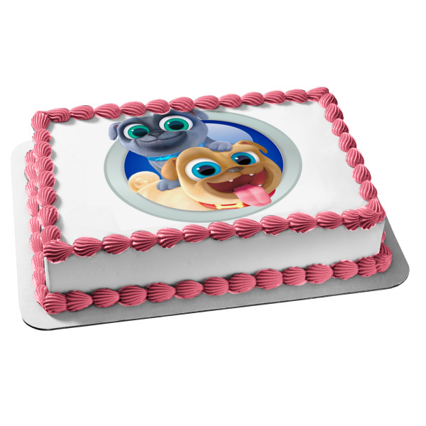 Puppy Dog Pals Bingo Rolly Edible Cake Topper Image ABPID22028