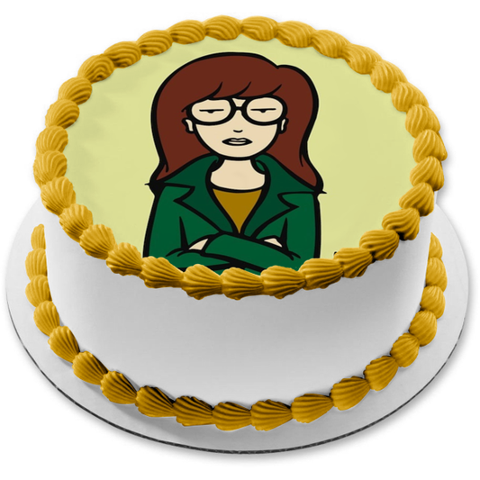 Mtv Daria Morgendorffer Edible Cake Topper Image ABPID22043