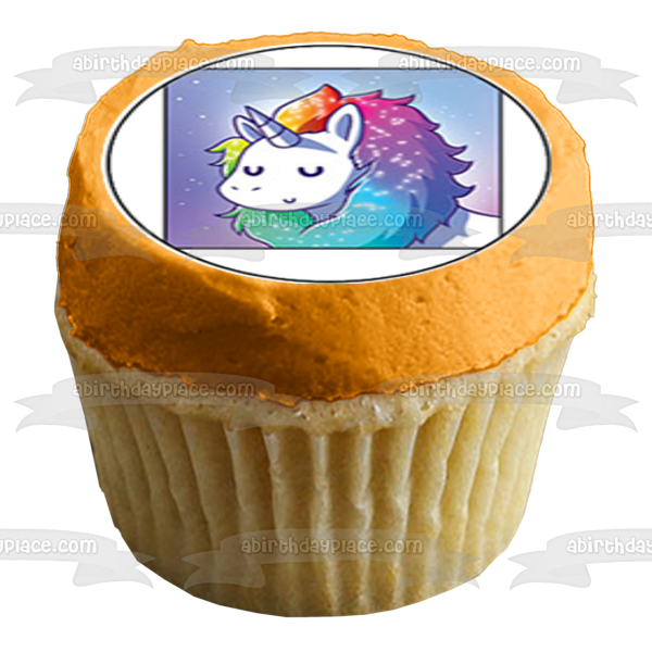 Unstable Unicorns 24 Count Cupcakes Glamour Shots Card Game Edible Cupcake Topper Images ABPID54076