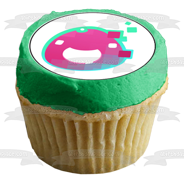 Slime Rancher Secret Rancher DLC Tigre angelical Arcano Radiante Adorno comestible para cupcakes Imágenes ABPID54093 