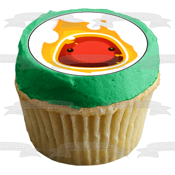 Slime Rancher Secret Rancher DLC Tigre angelical Arcano Radiante Adorno comestible para cupcakes Imágenes ABPID54093 