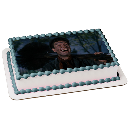 Mary Poppins Bert Chimney Sweeper - Decoración comestible para tarta, imagen ABPID22058 