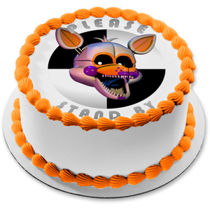 Five Nights at Freddy's Please Stand by Funtime Lolbit Edible Cake