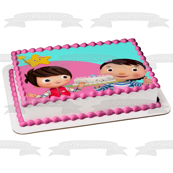 Little Baby Bum Jacus Twinkle The Star Cake Edible Cake Topper Image ABPID22106