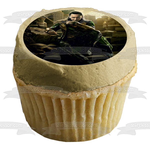 Marvel Loki Jack Kirby Edible Cake Topper Image ABPID22122