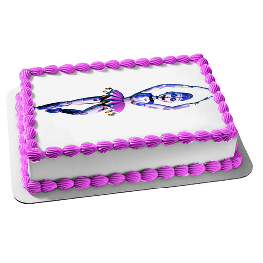 Five Nights at Freddy's Ballora Pirouette Edible Cake Topper Image ABPID21968