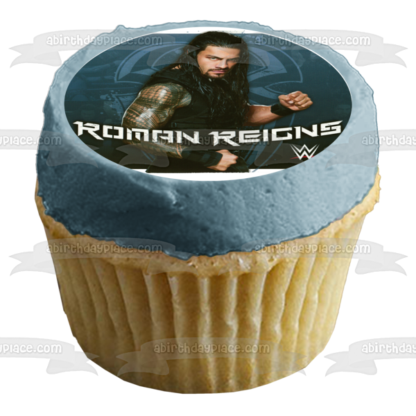 WWE World Wrestling Entertainment Roman Reigns Edible Cake Topper Image ABPID22331
