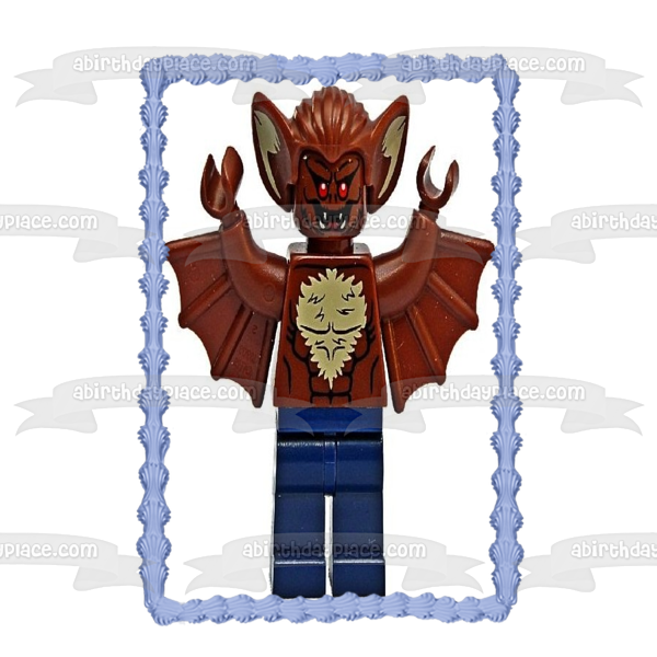 LEGO Batman Movie Bat Edible Cake Topper Image ABPID24059
