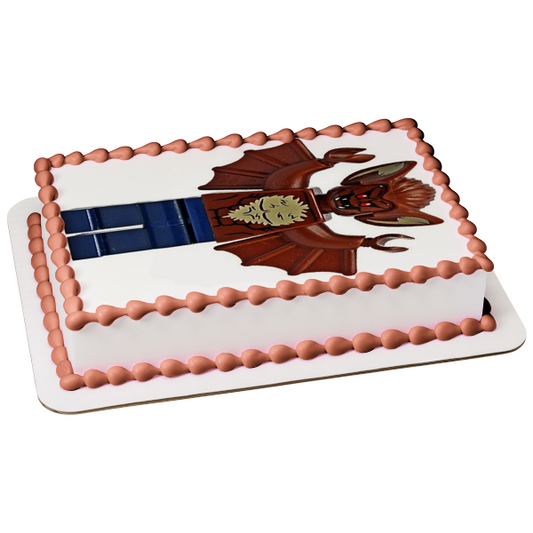 LEGO Batman Movie Bat Edible Cake Topper Image ABPID24059