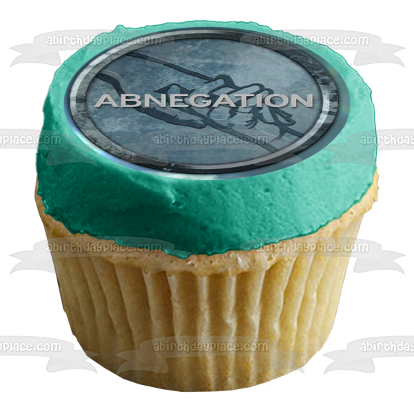 Divergent Abnegation Emblem Edible Cake Topper Image ABPID24079