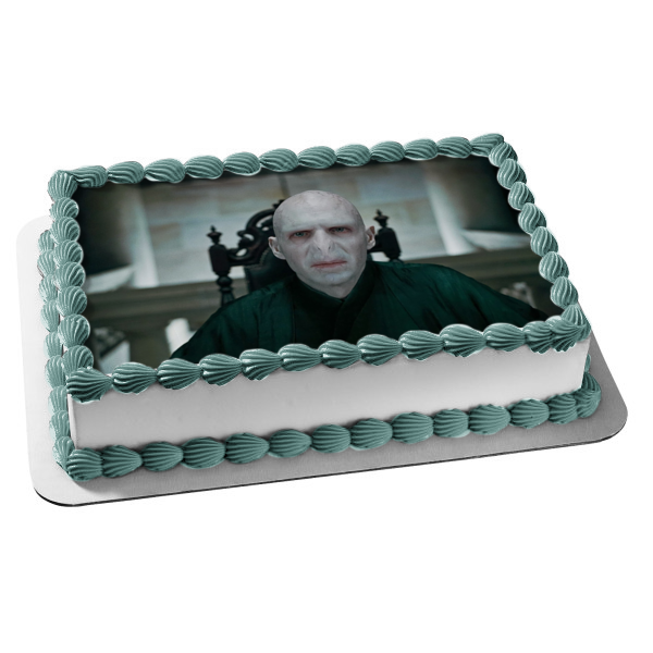Harry Potter Lord Voldermort Edible Cake Topper Image ABPID24452