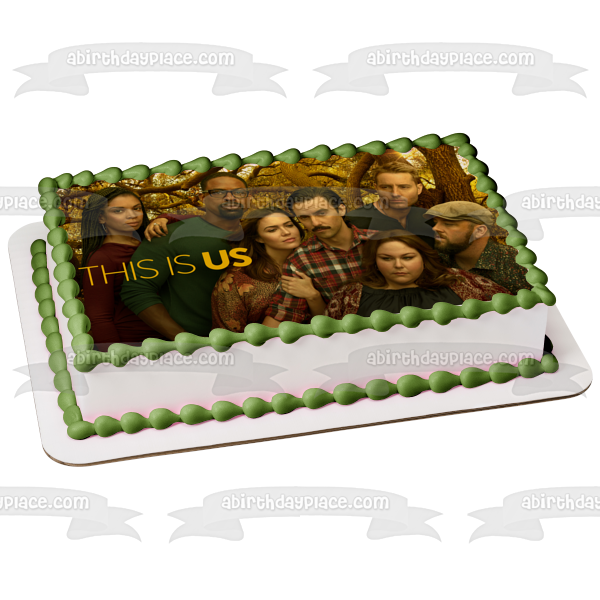 This Is Us Beth Jack Kate Kevin Randall Rebecca Toby Edible Cake Topper Image ABPID27008