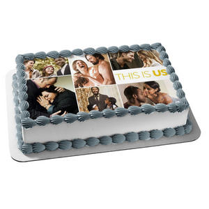 This Is Us Abraham Beth Annie Kate Kevin Madison Randall Rebecca Edible Cake Topper Image ABPID27011