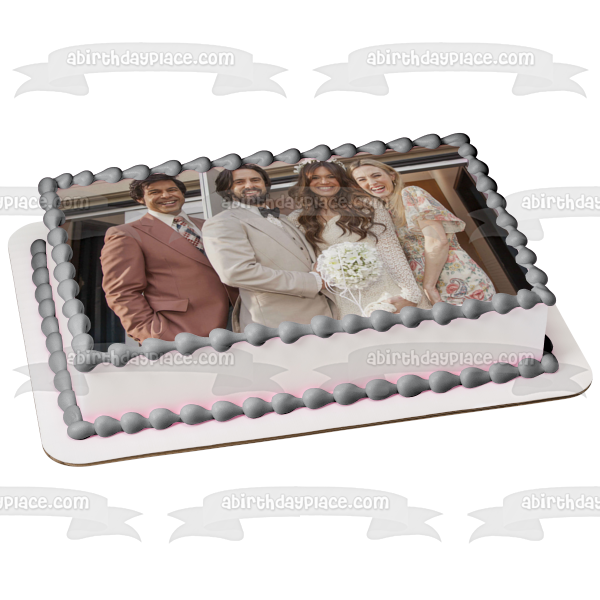 This Is Us Wedding Jack Rebecca Sophie Miguel Edible Cake Topper Image ABPID27016