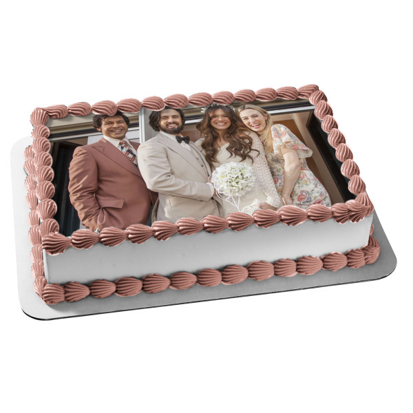 This Is Us Wedding Jack Rebecca Sophie Miguel Edible Cake Topper Image ABPID27016
