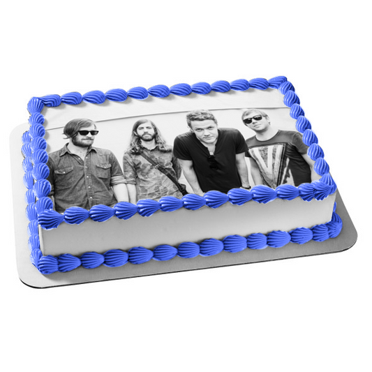 Imagine Dragons Dan Reynolds Daniel Wayne Sermon Ben McKee Daniel Platzman Edible Cake Topper Image ABPID26861