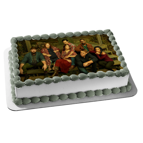 This Is Us Beth Kate Kevin Jack Toby Randall Rebecca Edible Cake Topper Image ABPID27021