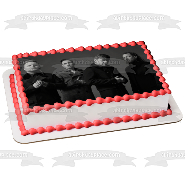 Shinedown Brent Smith Jasin Todd Brad Stewart Barry Kerch Edible Cake Topper Image ABPID26878