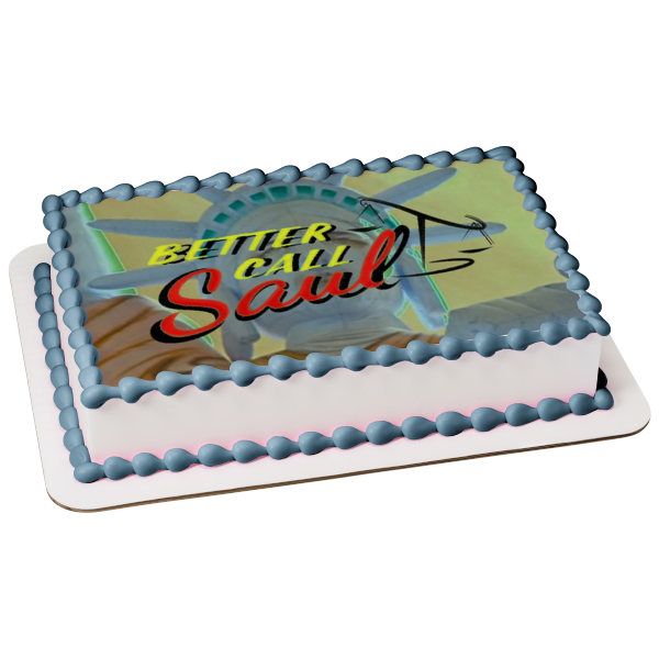 Better Call Saul Statue of Liberty Edible Cake Topper Image ABPID27061