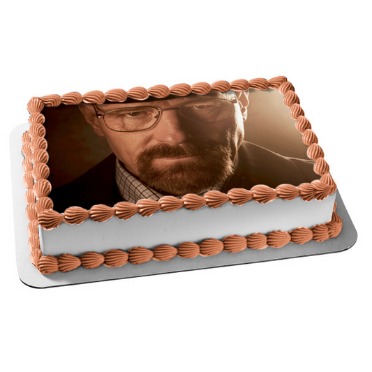 Imagen de decoración comestible para tarta de Breaking Bad Walter White Heisenberg ABPID27071 