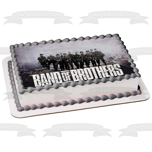 Band of Brothers Stsgt. William Guarnere Soldiers Edible Cake Topper Image ABPID27112