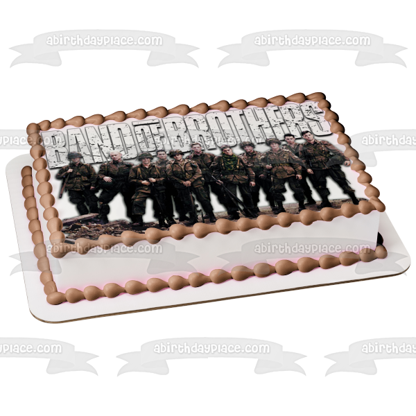 Banda de Hermanos Stsgt. Adorno comestible para tarta Joseph J. Toye Imagen ABPID27116 