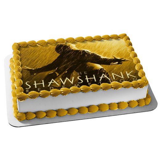 The Shawshank Redemption Andy Dufresne Raining Prison Escape Imagen comestible para tarta ABPID27139 