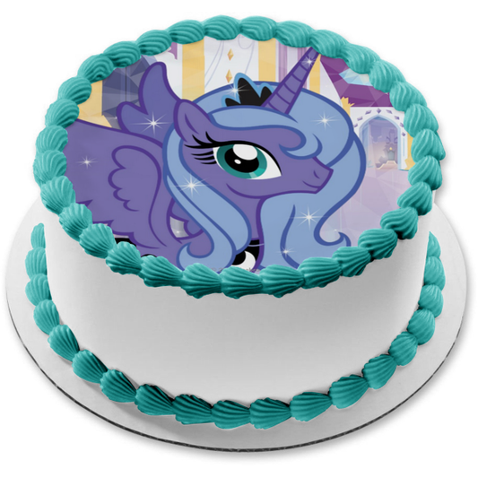 Adorno comestible para tarta My Little Pony Luna Imagen ABPID49643 