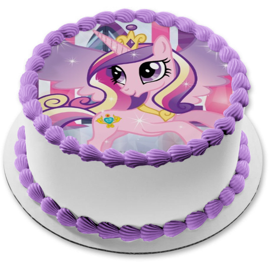 Adorno comestible para tarta con la princesa Candence de My Little Pony, imagen ABPID03791 