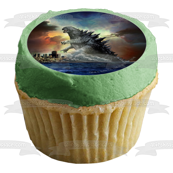 Godzilla King of the Monsters Edible Cake Topper Image ABPID05849