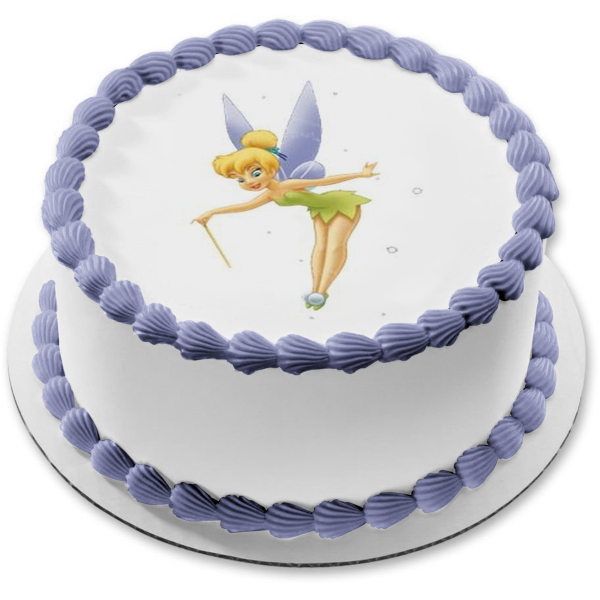 Tinkerbell Peter Pan Edible Cake Topper Image ABPID06139 – A