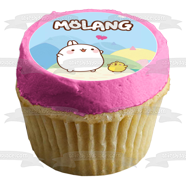 50+ Best Molang Birthday Cake Ideas and Designs (2025) 46 Molang and Piu Piu Edible Cake Topper Image ABPID51160 – A Birthday Place