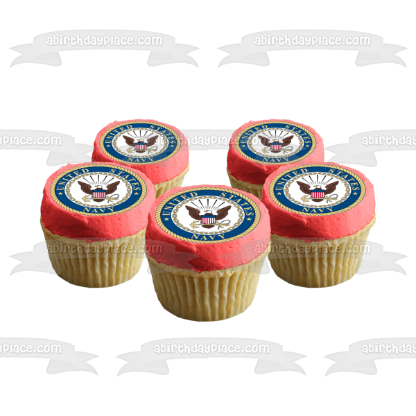United States Navy Seal Logo Edible Cake Topper Image ABPID07259
