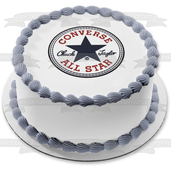 Converse All Star Sneaker Logo Estrella Azul Chuck Taylor Imagen comes A Birthday Place