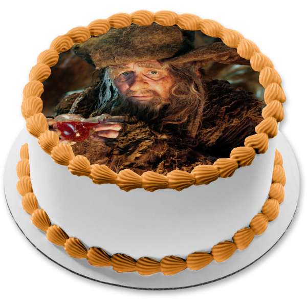 The Hobbit The Desolation of Smaug Wizard Radagast the Brown Edible Cake Topper Image ABPID12245
