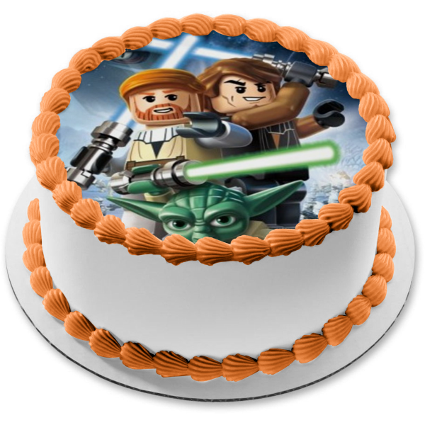 Lego star wars cake topper deals