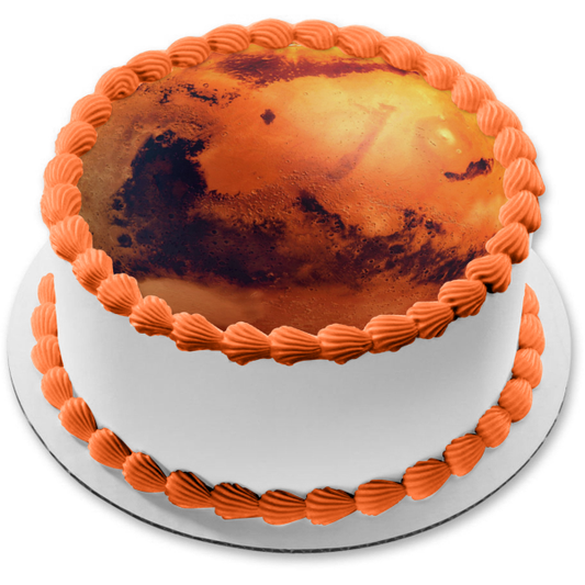 Solar System Planets Venus Edible Cake Topper Image ABPID12980