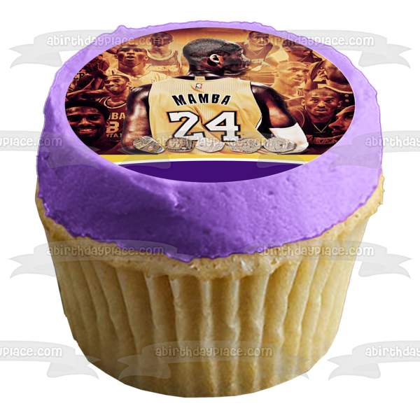 Professional  Basketball Player NBA Edible Cake Topper Image ABPID53662