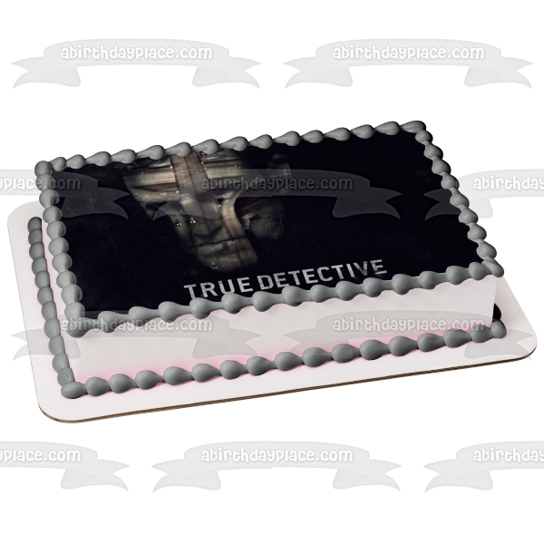 True Detective TV Show Detective Marty Hart Edible Cake Topper Image ABPID27772
