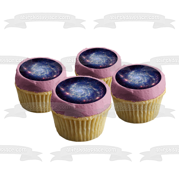 Pinwheel Galaxy Constellation Ursa Major Edible Cake Topper Image ABPID50301