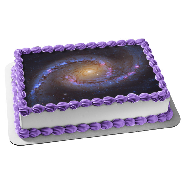 Spanish Dancer Spiral Galaxy Edible Cake Topper Image ABPID50307