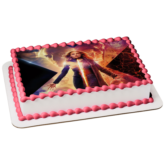 Dark Phoenix X-Men Jean Grey Marvel Edible Cake Topper Image ABPID50327