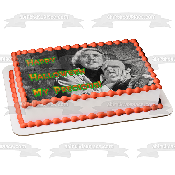 Happy Halloween Gene Wilder Young Frankenstein Igor Edible Cake Topper Image ABPID50335