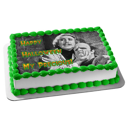 Happy Halloween Gene Wilder Young Frankenstein Igor Edible Cake Topper Image ABPID50335
