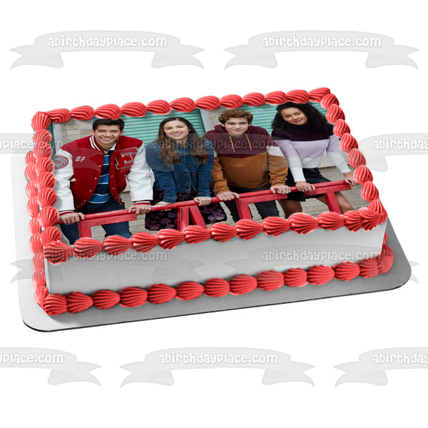 High School Musical: The Musical the Series Disney Gina Nini Rickey E.J Edible Cake Topper Image ABPID50854