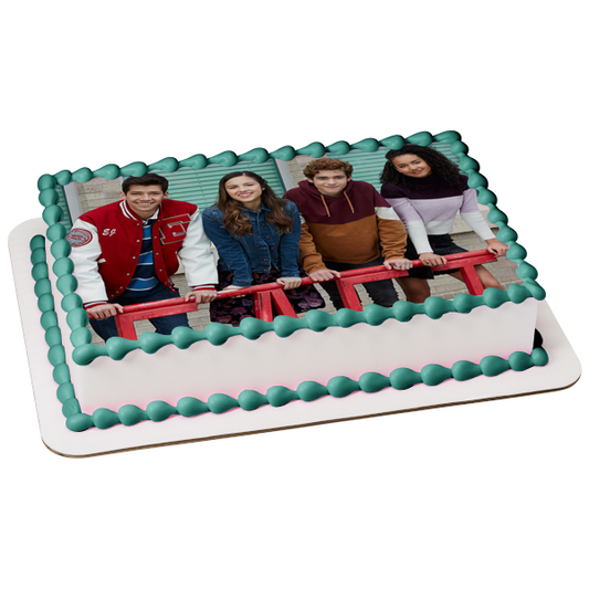 High School Musical: El musical la serie Disney Gina Nini Rickey EJ Edible Cake Topper Imagen ABPID50854 