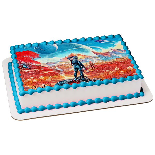 The Outer Worlds Stranger Edible Cake Topper Image ABPID50858