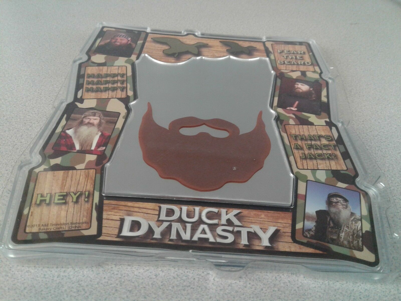 Duck Dynasty Mirror Cake Plaque