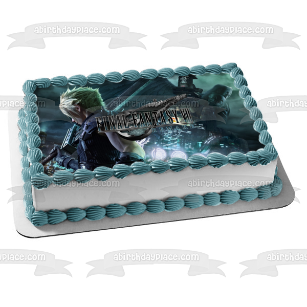 Imagen comestible para tarta de Final Fantasy VII (7) Cloud Strife Sword ABPID51117 