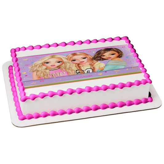 Top Model de Depesche Candy Christy Fergie Decoración comestible para tarta Imagen ABPID51164 
